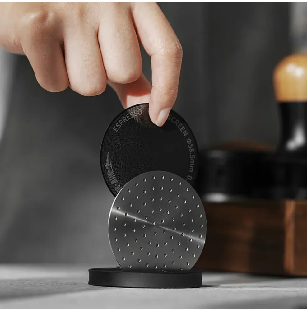 MHW-3BOMBER Espresso Puck Screen Stand - Magnet